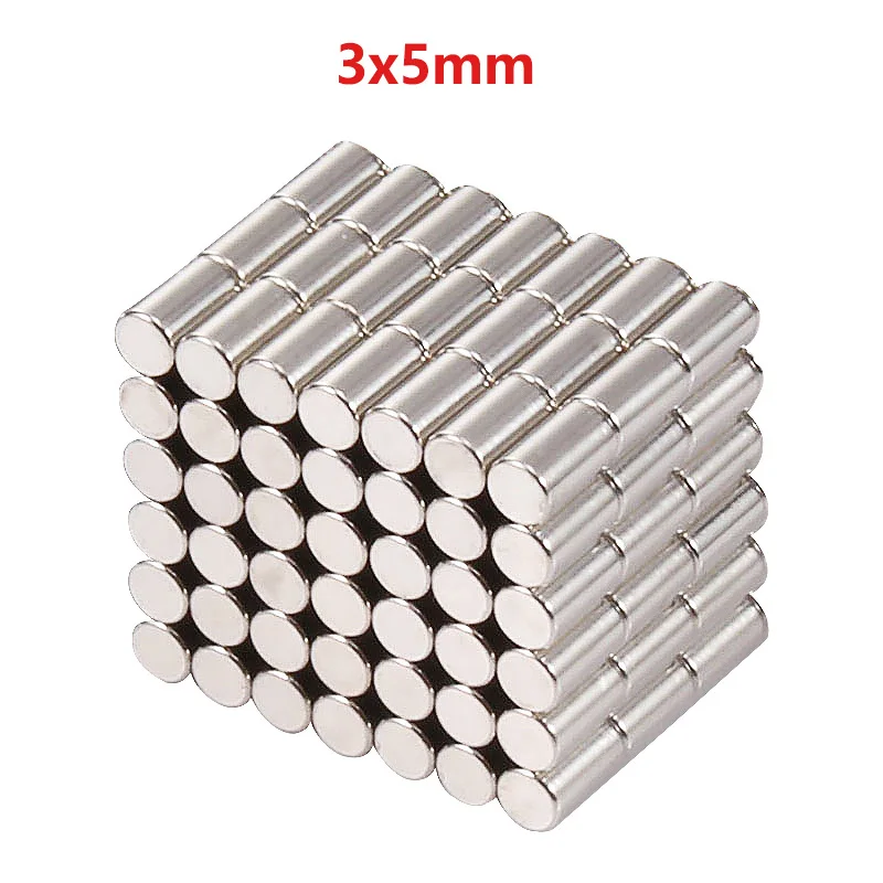 Неодимовый мини-магнит N35 50 шт. Круглый постоянный супермощный NdFeB 1x1 2x2 3x3 мм |
