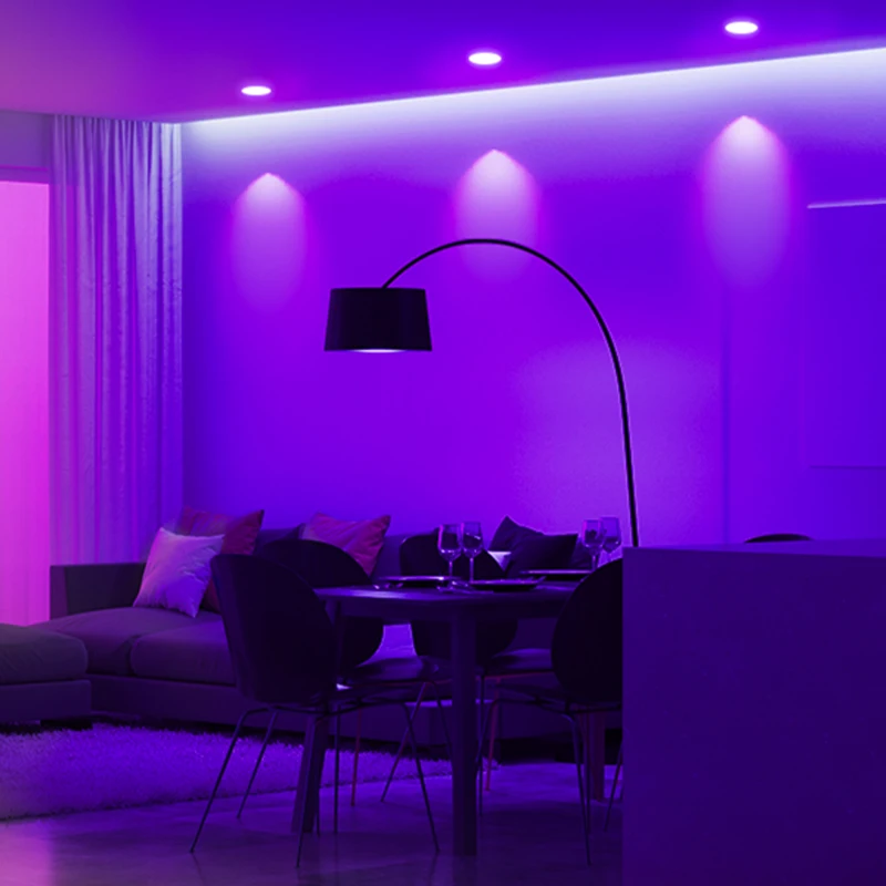 Умная лампочка Yeelight GU10 Smart bulb Multicolor упаковка 4 шт.|Светодиодные лампы и трубки| |