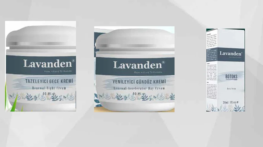 Лаванды косметический пакет для вас 3 в 1 дневной крем ночной и Ботокс