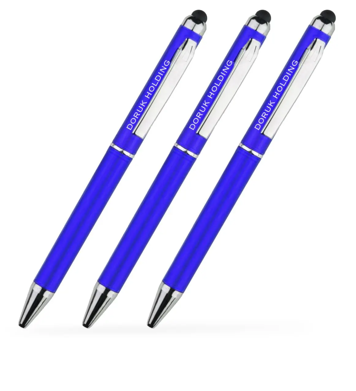 

Personalized Blue Metal Ballpoint Pen (50 Pcs) Model 506