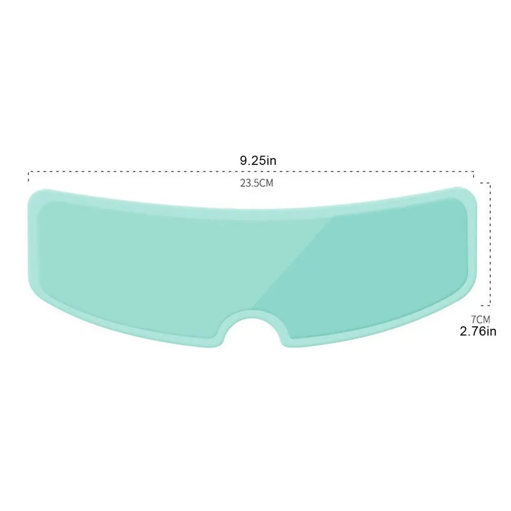 

Motorcycle Helmet Waterproof Rainproof Anti-Fog Lens Film Clear Protective Sun Visor Screen Patch For Motorbike Helmet Shield