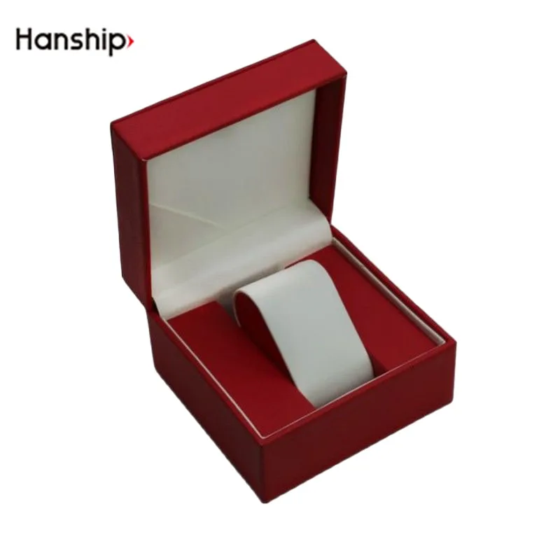 

2022 New Luxury Pu Leather Watch Box Holder Organizer Display Jewelry Box