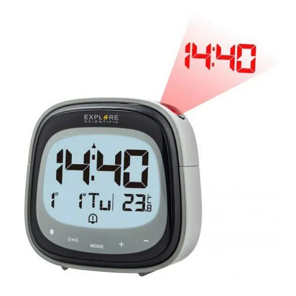Alarm Clock Explore Scientific RDP-3007 LCD Black | Дом и сад