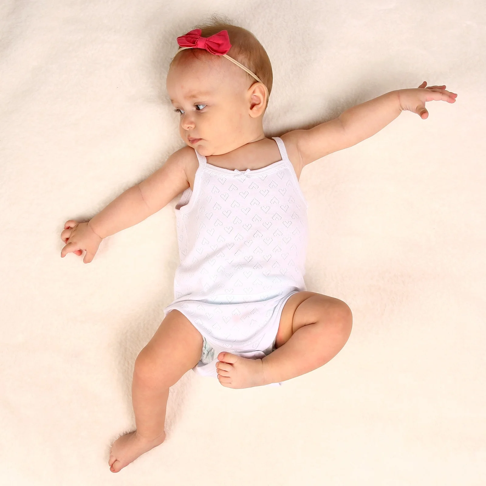 Ebebek HelloBaby/жаккардовое боди на лямках для маленьких девочек | Мать и ребенок