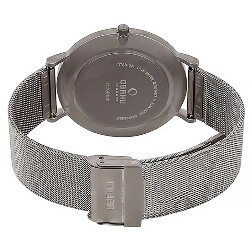 Кварцевые наручные часы Obaku V215GDTIMJ для мужчин мужские аксессуары на браслете |