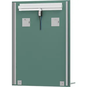 Зеркало с полкой Evoform Ledline S со светильником 2 W 40x75 см (BY 2151)|Столики раковиной для