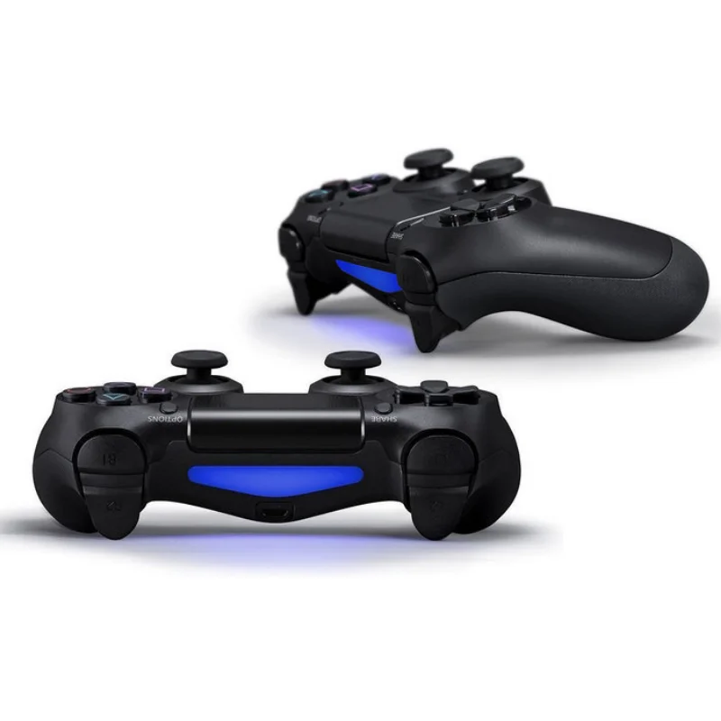 Беспроводной черный геймпад для PS4 джойстик DualShock приставки PlayStation 4 игровой