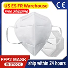 Маски FFP2 KN 95, маски fp2, оригинальные маски ffp 2 ffp2Mask, многоразовые, 100 шт., маски для защиты