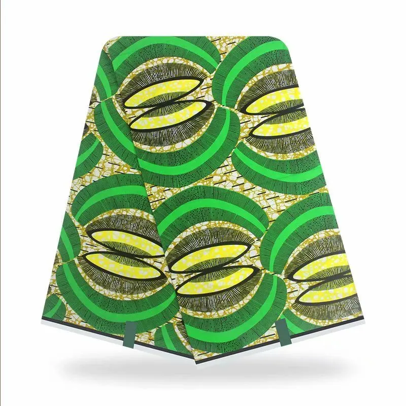 

African Fabric Wax Print 100%Cotton ankara fabric african real wax print tissus for sewing dress 2021 fashion design