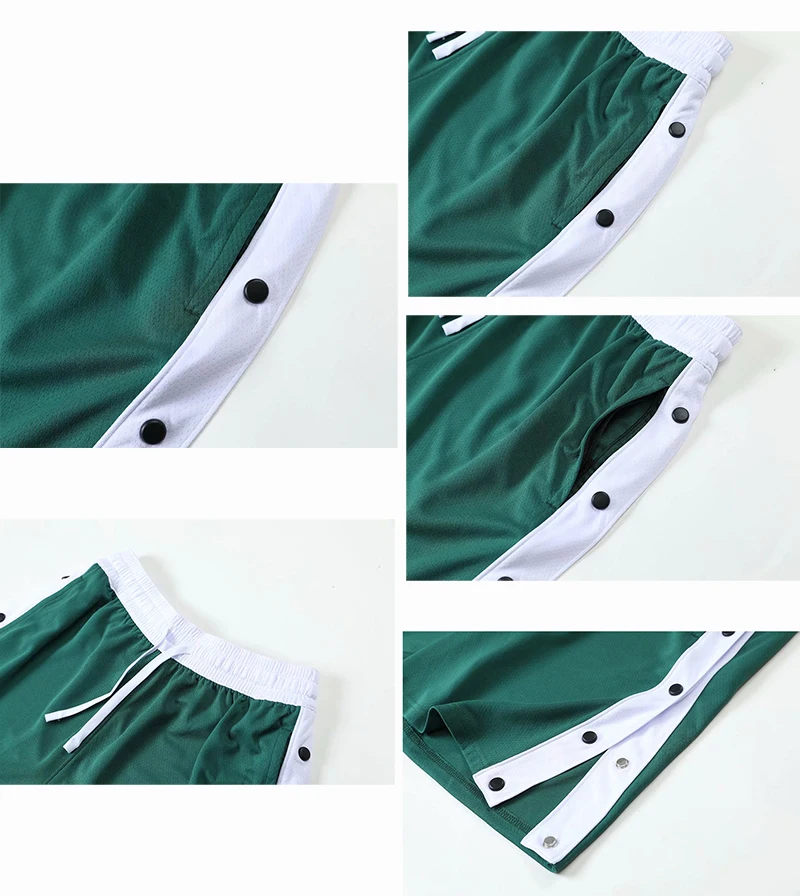 

NEW jogger shorts Basketball Shorts Men's Button Sports Shorts Men Running Fitness Training Speed Drying Pants