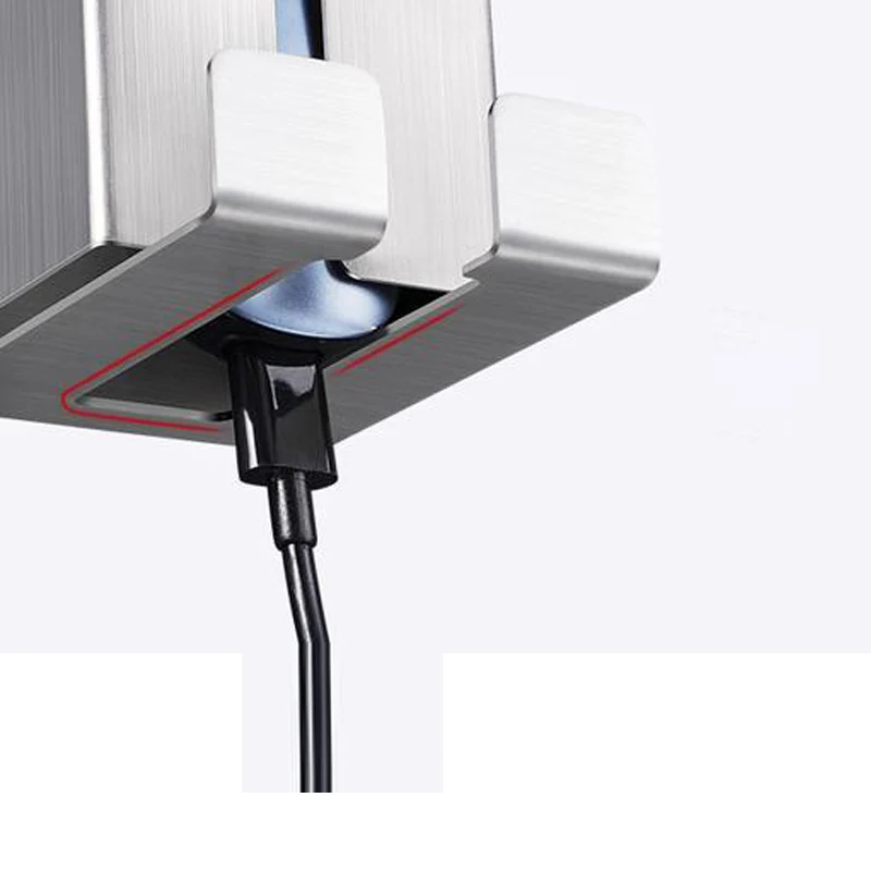 3 шт. держатель для бритвенного станка Нержавеющая сталь настенный клеящийся