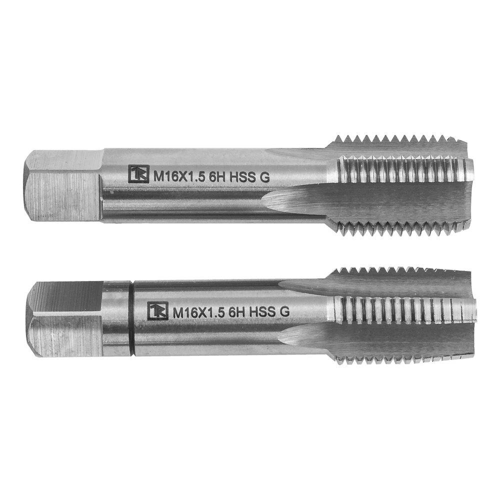 Набор метчиков T-COMBO двухпроходных ручных универсальных М16х1.5 HSS-G 2 шт. Thorvik MT1615S2 |