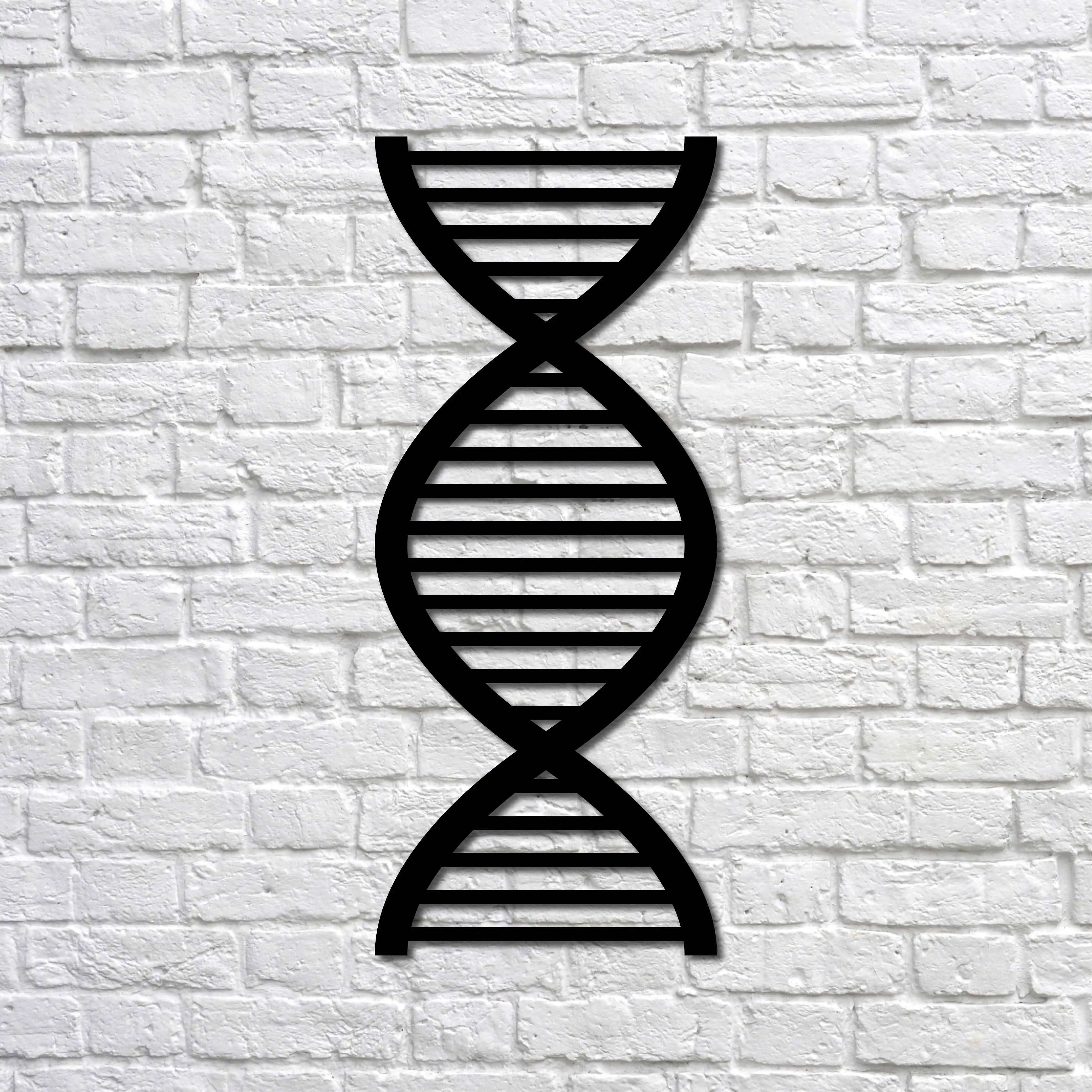 

Metal Decor DNA Spiral 70x30 cm Wall Ornament Home Decoration Wall Decor Table