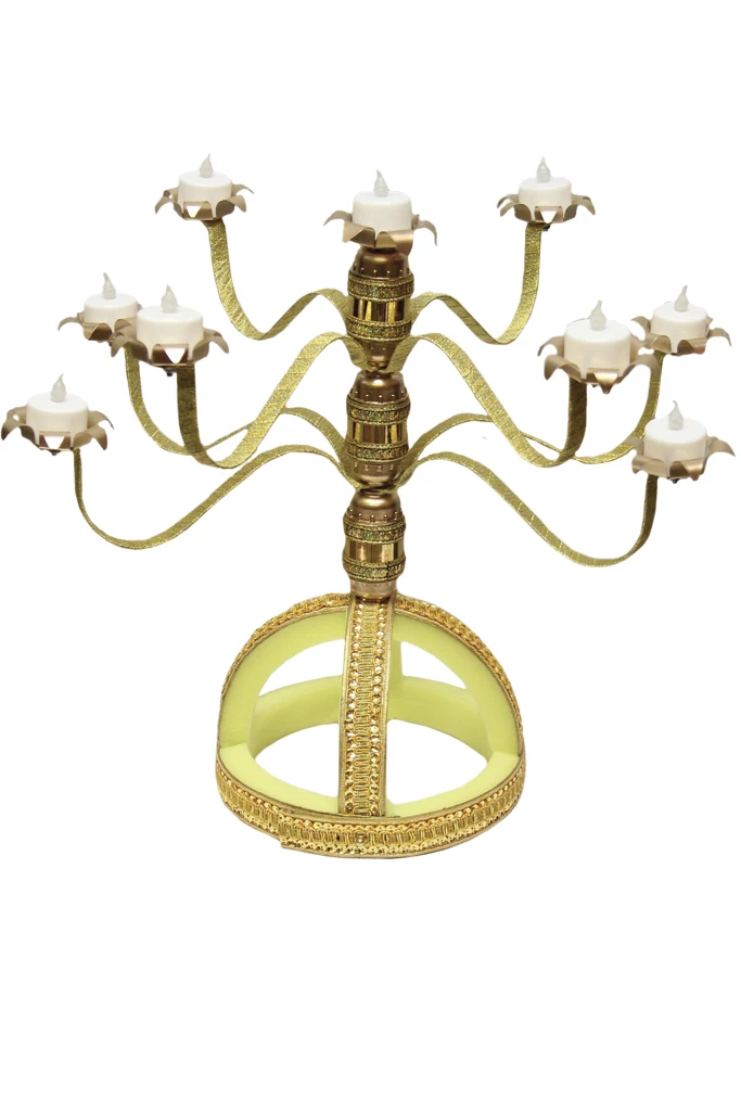 Свечной подсвечник Шамадан для танца живота с 9 свечами.