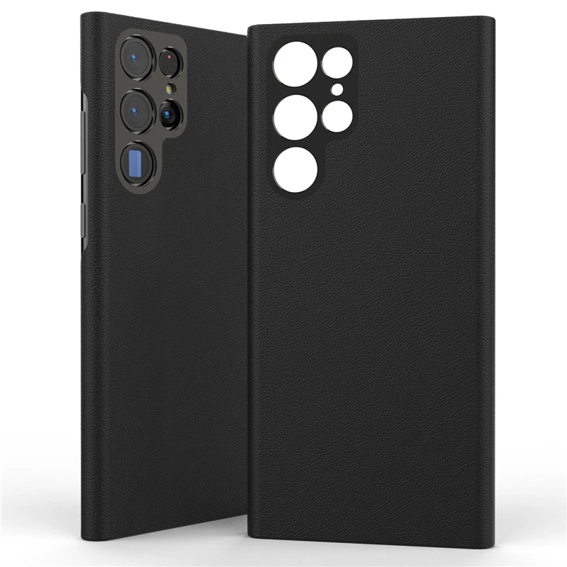 

Wireless Charge Phone Cases For Samsung Galaxy S22 Ultra 5G Shockproof PU Leather Powershare Case For Samsung S22 Ultra Cover