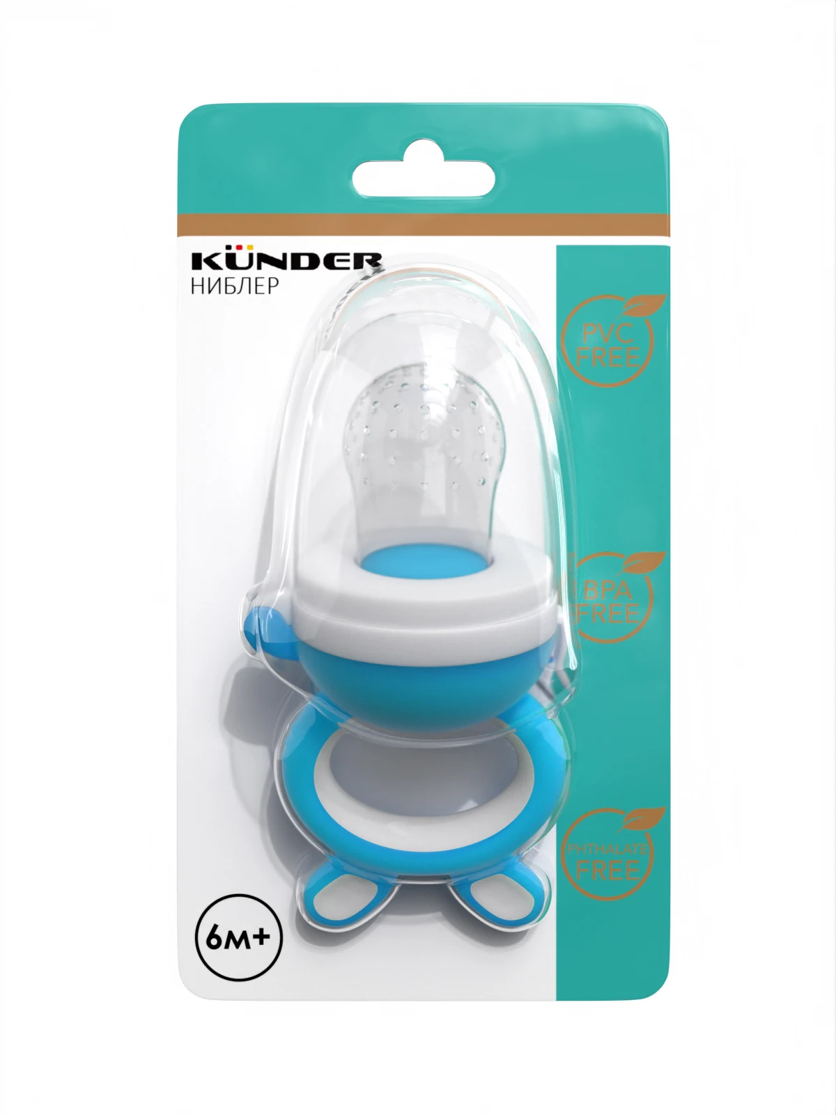 Ниблер для введения прикорма KUNDER соска-прорезыватель силиконовый | Мать и