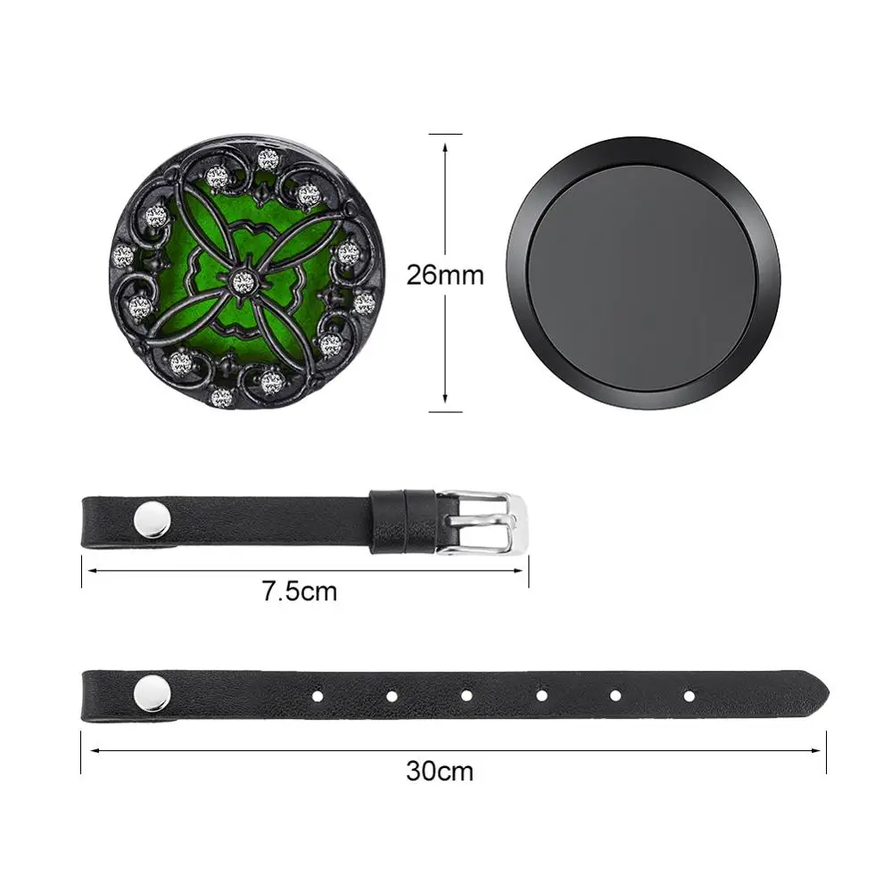 Белый K Нержавеющая сталь бриллиантовый трехмерный цветочный узор открывающийся