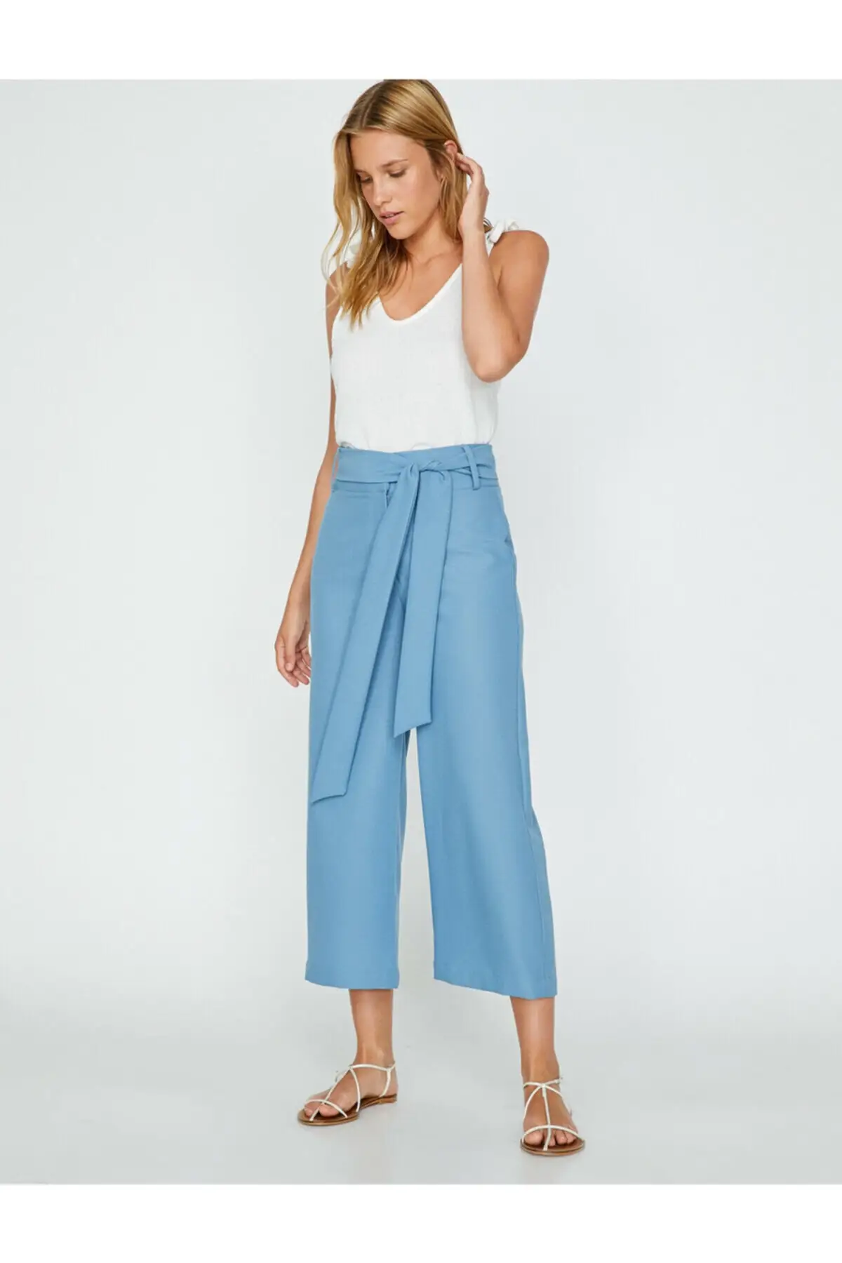 Coton женские синие брюки 9KAF40249GW |