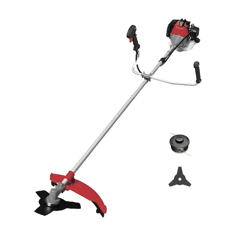 Триммер бензиновый MachineStore МС 255/52R бензотриммер для скашивания травы с