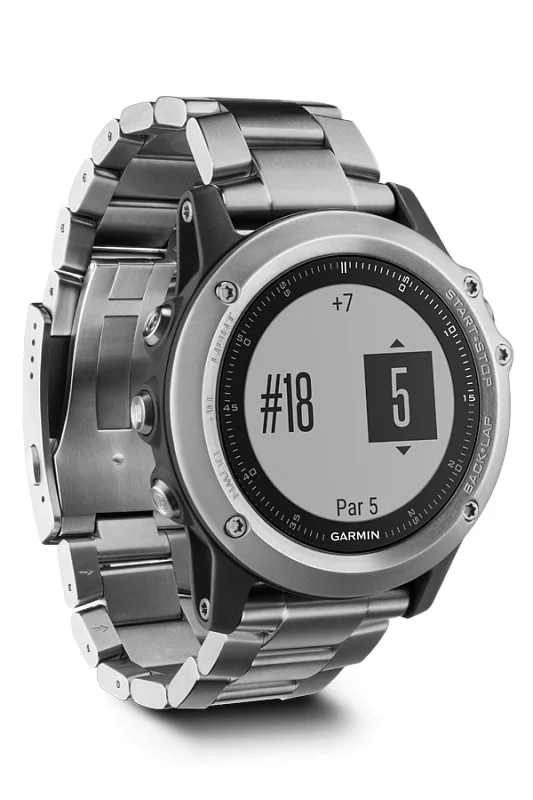 Garmin Fenix 3 HR серебряный с титановым браслетом|Фитнес-трекеры| |
