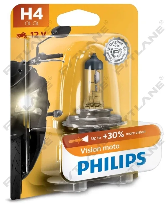 ᐈ Лампи H4 PHILIPS +30% 12V 60/55W (12342PRC1): ціна - купити в