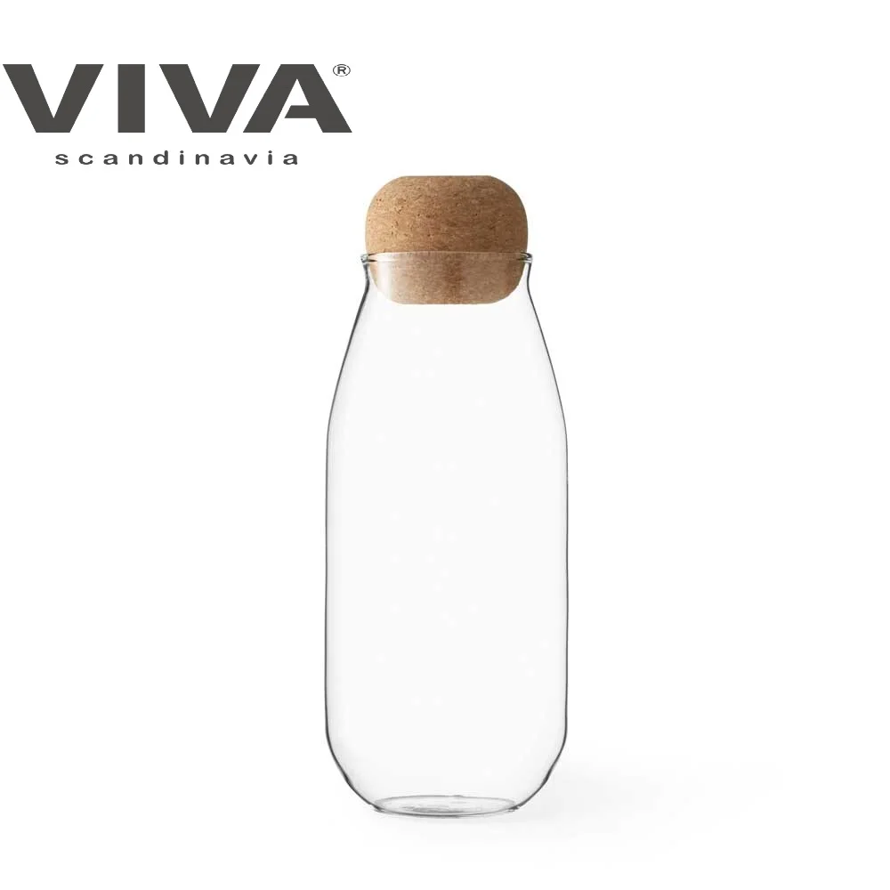 Емкость для хранения VIVA Scandinavia &quotCortica&quot 0 65л прозрачная V73200|Бутылки банки и