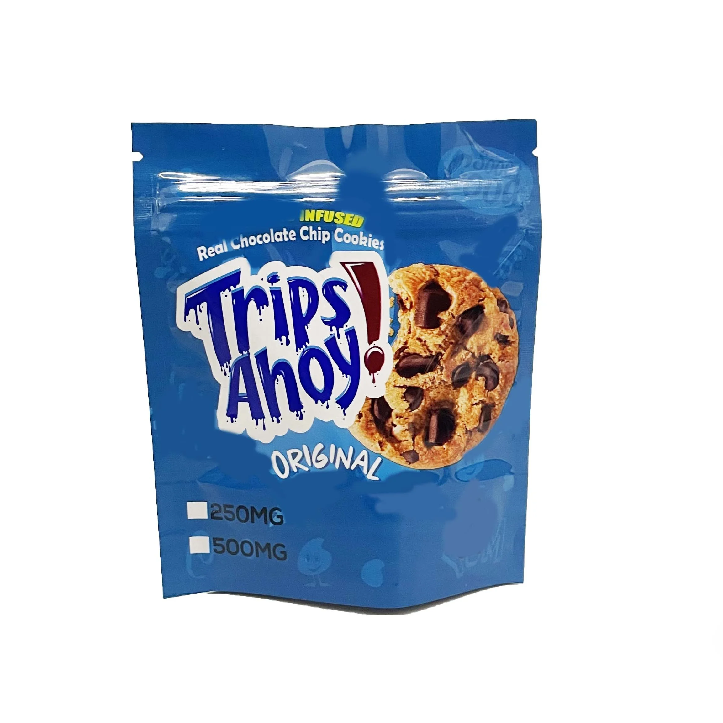 

CANNA BUTTER TRIPS AHOY 250MG 500MG edible packaging hot cheetos mylar Smell Proof bag gummies gummy cookies candy