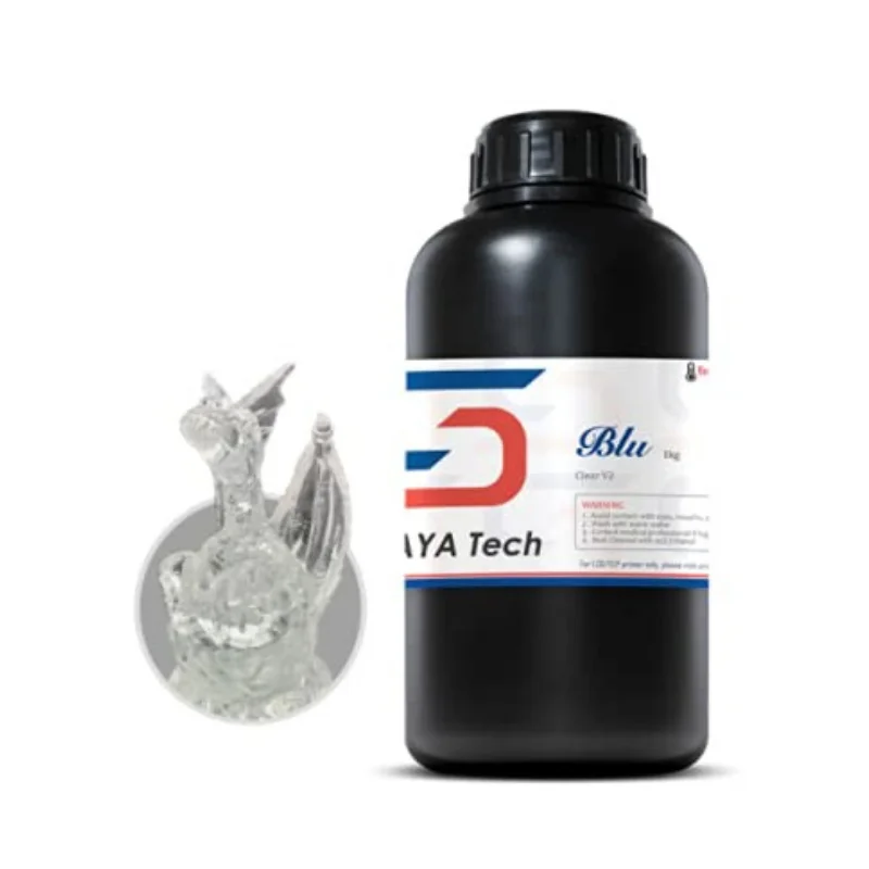 

Смола для 3D принтера Siraya Tech Blu 1000g Clear V2, смола для УФ-отверждения с сильным и точным высоким разрешением нм для 3D-принтера LCD DLP
