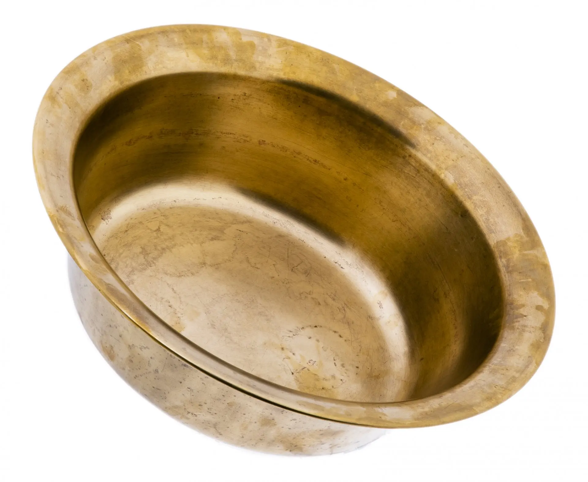 тазик для варенья медный кольчугинский мельхиор. 5л. латунный таз для варенья. таз бронзовый 4,5 л 4р70ксаз?. латунный таз.