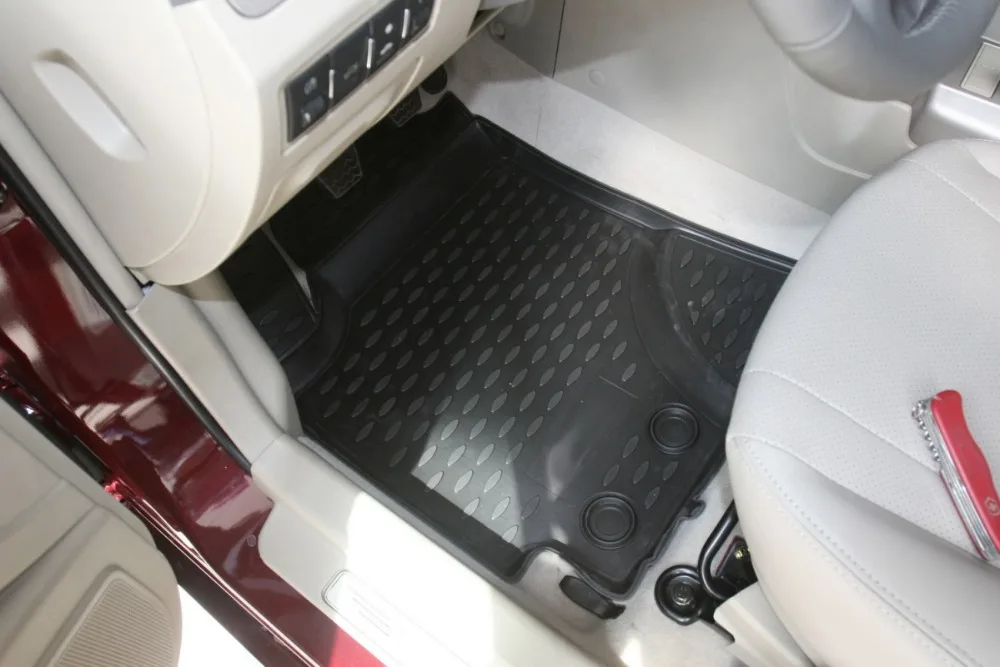 Коврики для Geely Emgrand EC7 2011~ полиуретановые коврики Нескользящие резиновые аксессуары для салона автомобиля Защита от грязи d