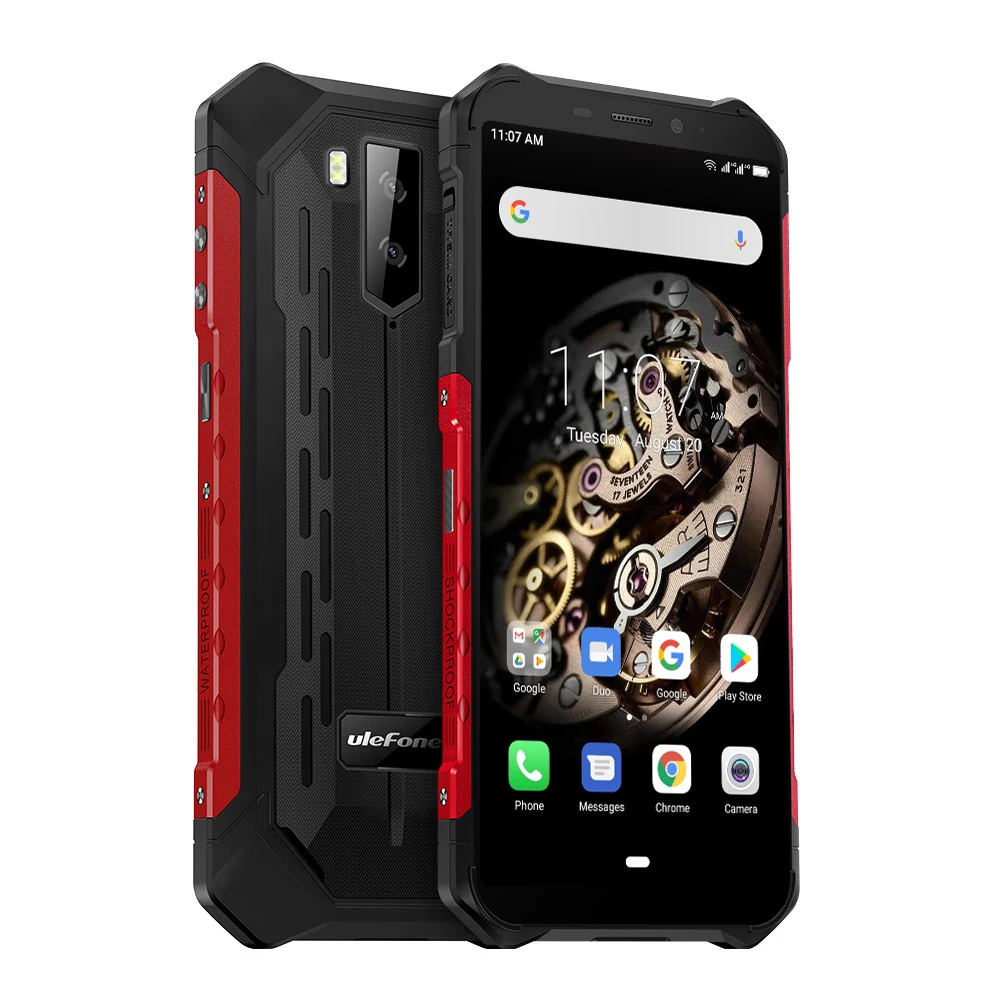 Смартфон Ulefone Armor X5 защищенный IP68 Android 9 0 8 ядер NFC 3 + 32 ГБ 5000 мА · ч 4G LTE | Мобильные