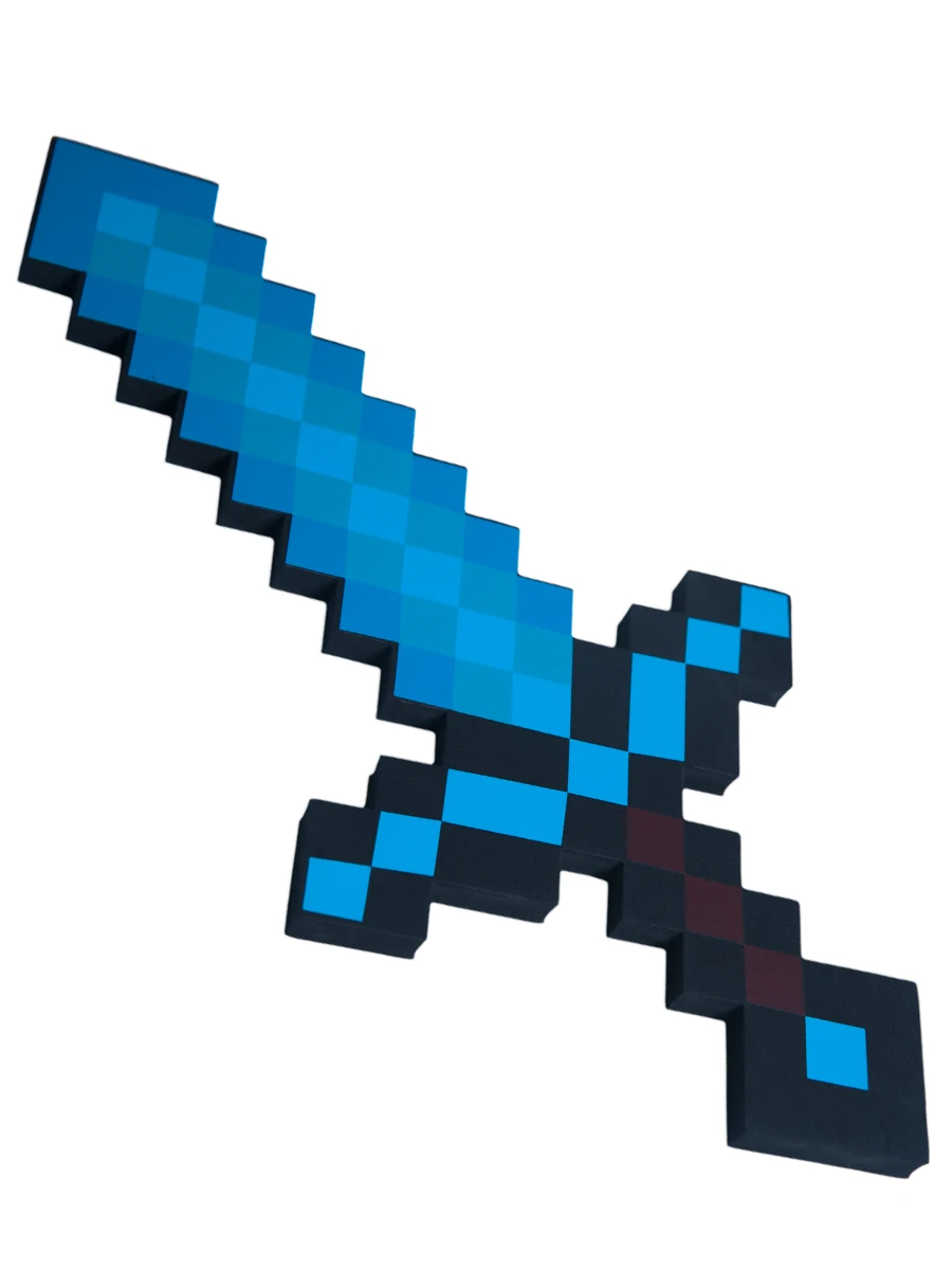 Крутой пиксельный меч с удобной рукояткой порадует поклонника игры