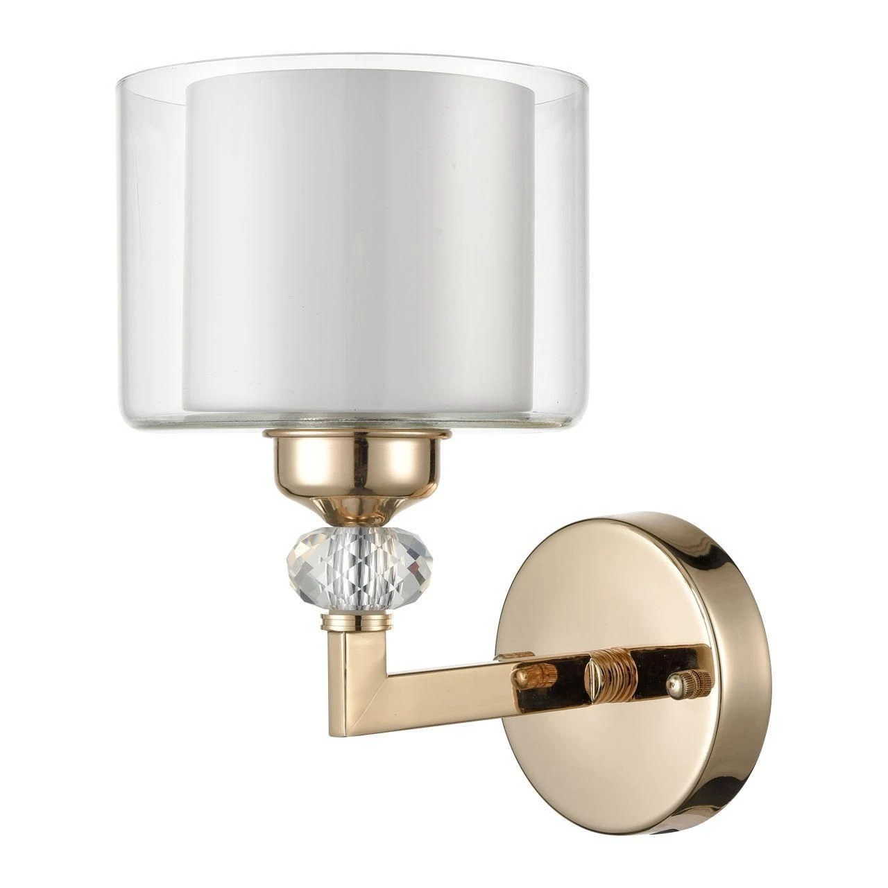 Бра однорожковое белое Vele Luce Lotus VL1054W01 | Лампы и освещение