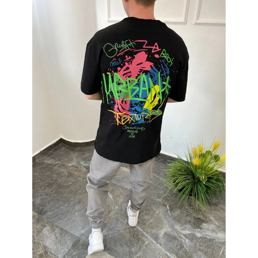 

Urban Patterned Printed Oversize T-Shirt Summer 2022 Season shakira off white t-shirts graphic t shirts t shirt essentials t s