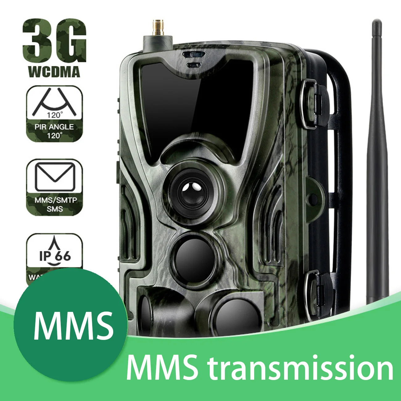 

Фотоловушка HC801G 3G для охоты, SMS/SMTP/MMS, 16 МП, 1080P