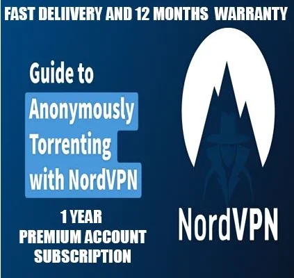 

{✔Nordvpn-subscription 1 year, VPN north works on all devices such as phone and computer✔️}