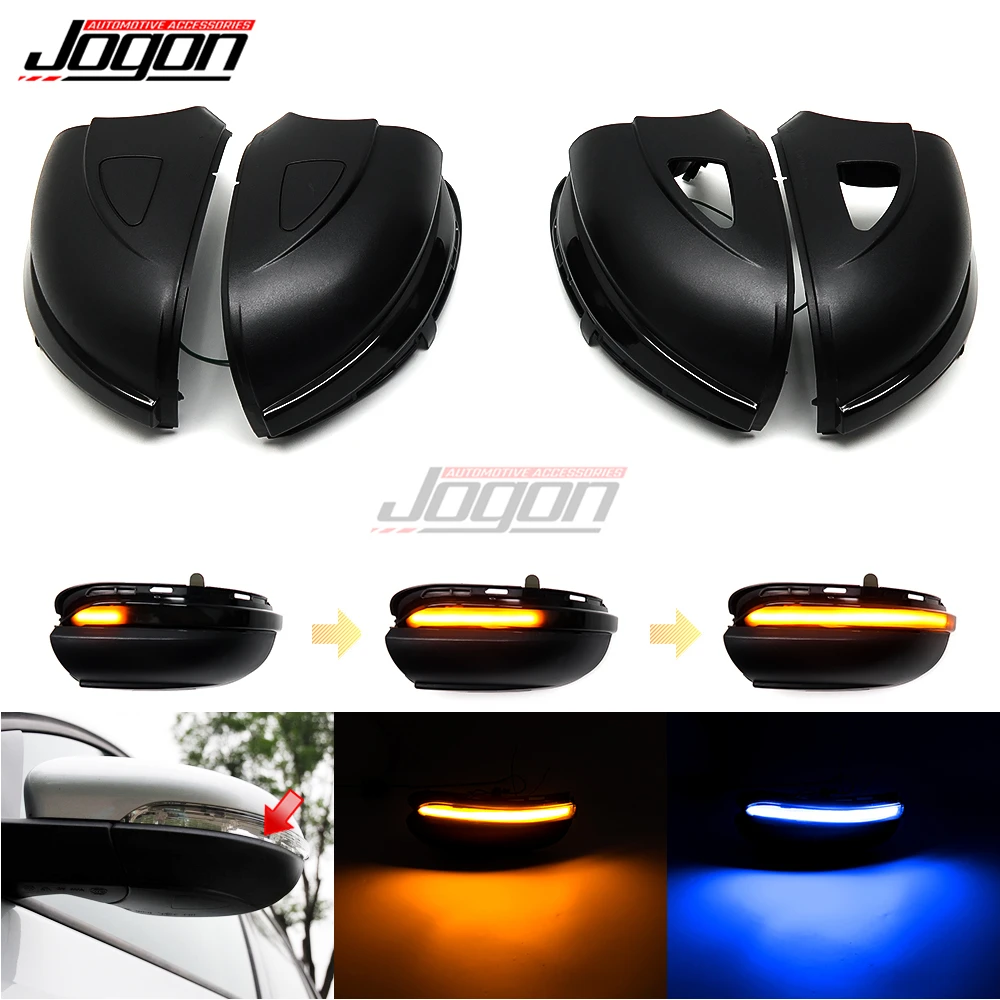 Светодиодный динамический поворотный сигнал боковое зеркало последовательный