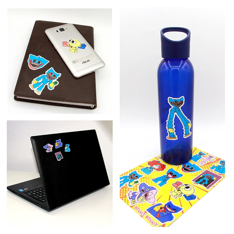 Наклейки детские виниловые стикеры игрушка хаги ваги прикольные Huggy Wuggy на