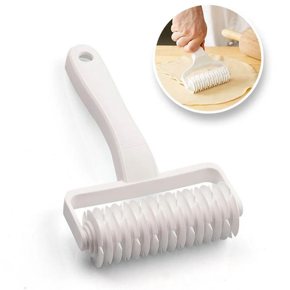 

Large Size Lattice Shaped Dough Cutter Roulette, Pie Cutter