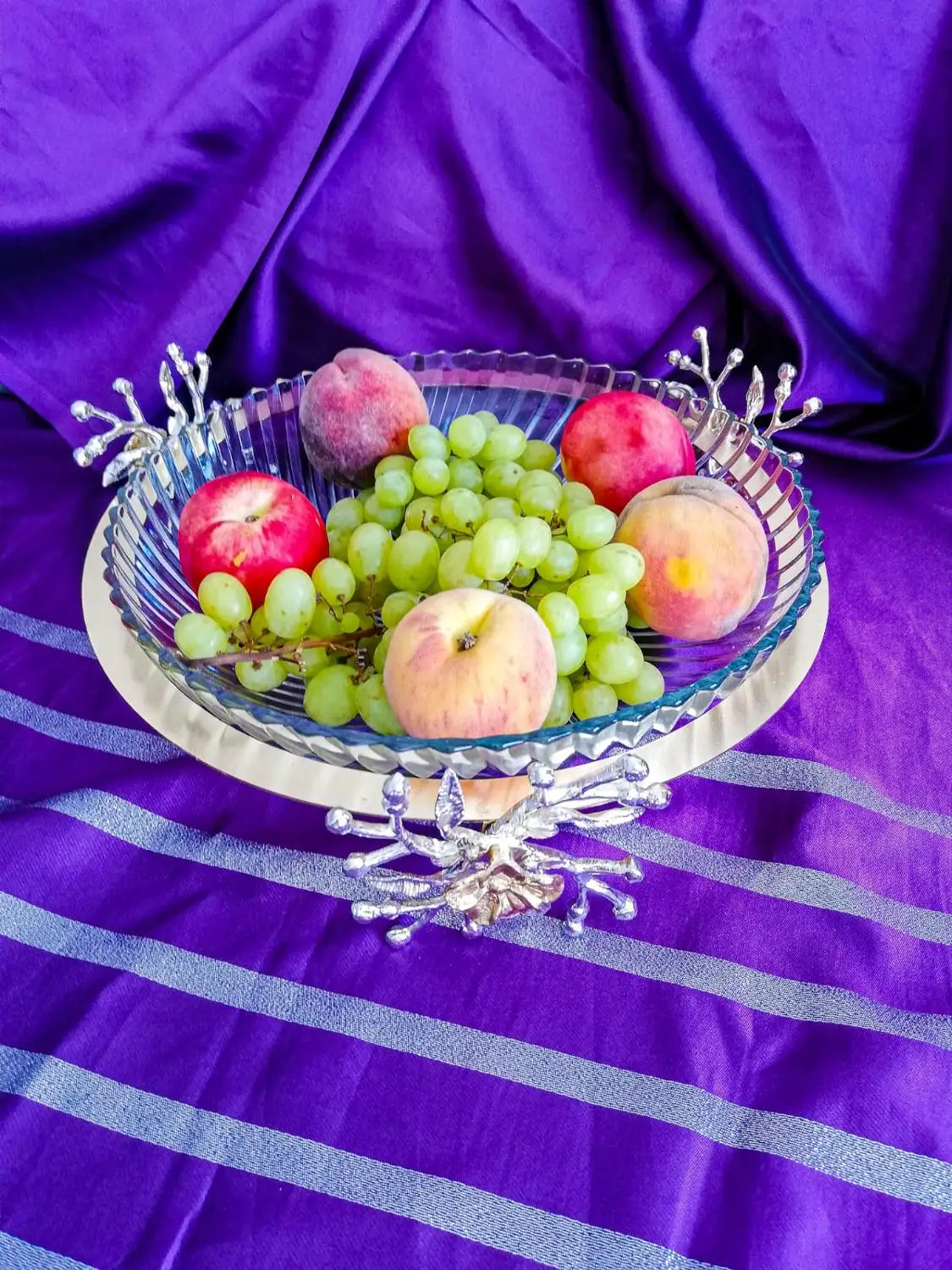 Японская роза салат фруктовая чаша столовые приборы | Дом и сад