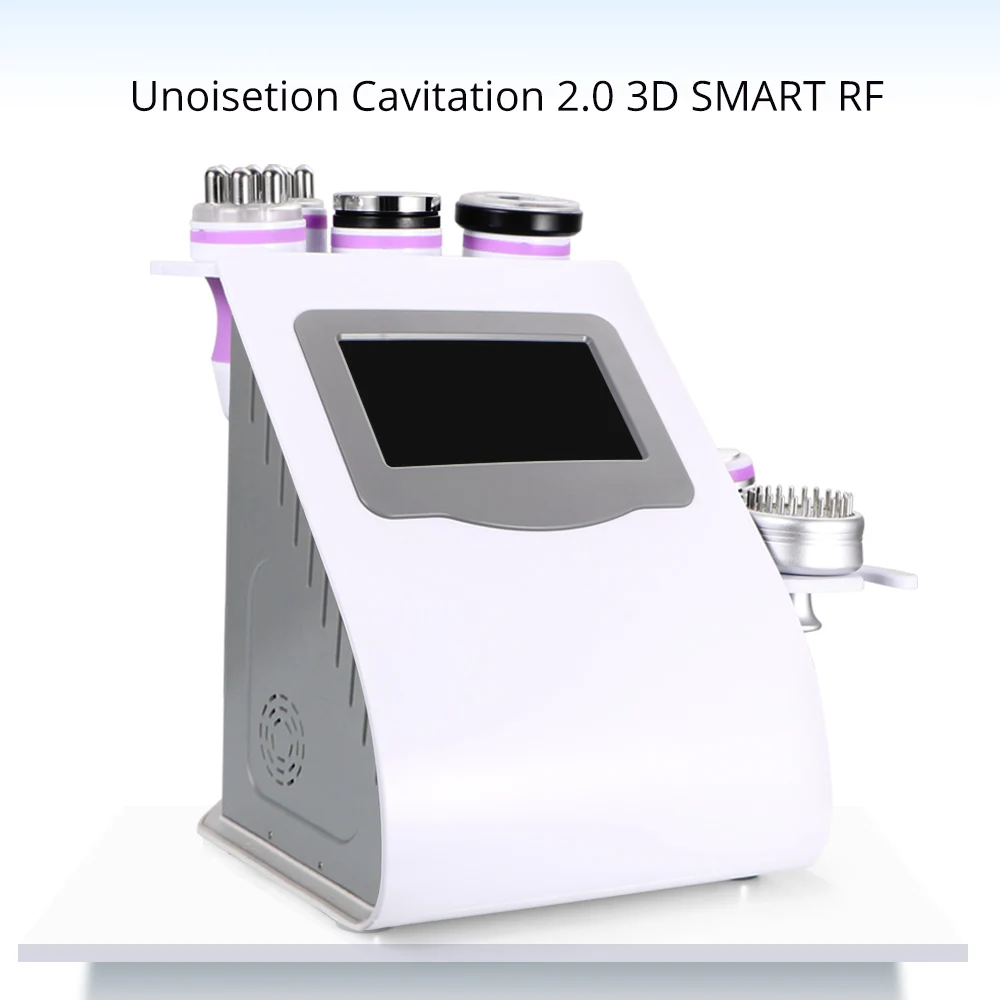 

Вакуумный спа-аппарат 3D RF 40K Unoisetion, кавитация, фотонный микротоковый уход за кожей лица, телом, лифтинг, косметический аппарат