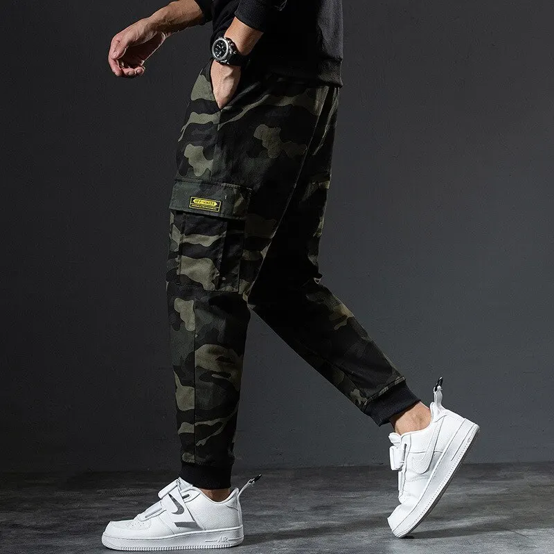 

Spring and Autumn male trousers casual loose camouflage Sweatpants big size Sweatpants male sports pants running pants