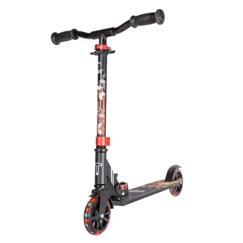 Самокат складной COMFORT 125R 2022 светящиеся колёса 125 мм ABEC 7 до 50 кг (Артикул: 566273 Цвет: