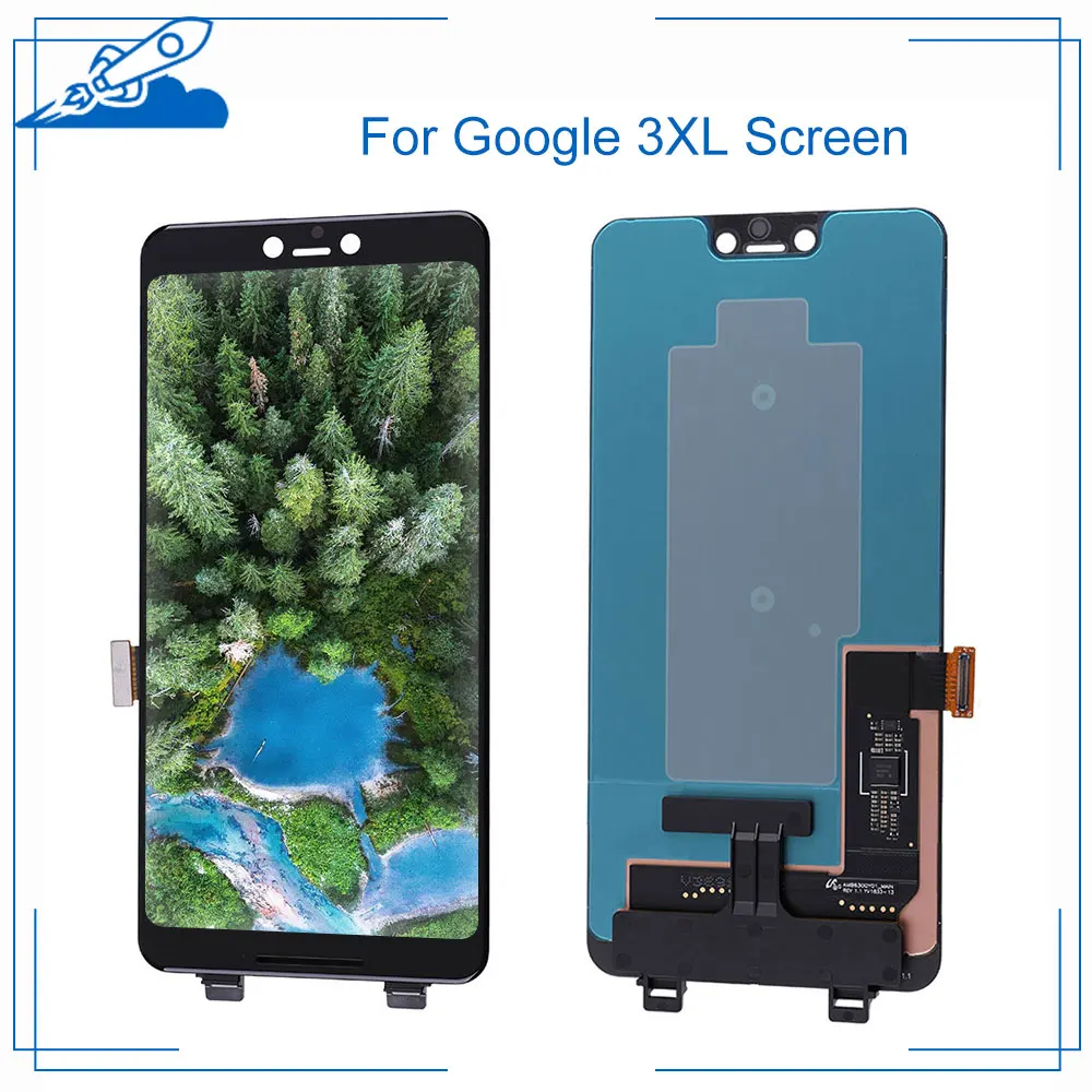 ЖК-дисплей Grand AAA + OEM для Google Pixel 3XL дигитайзер сенсорного экрана 6 3 дюйма замена в