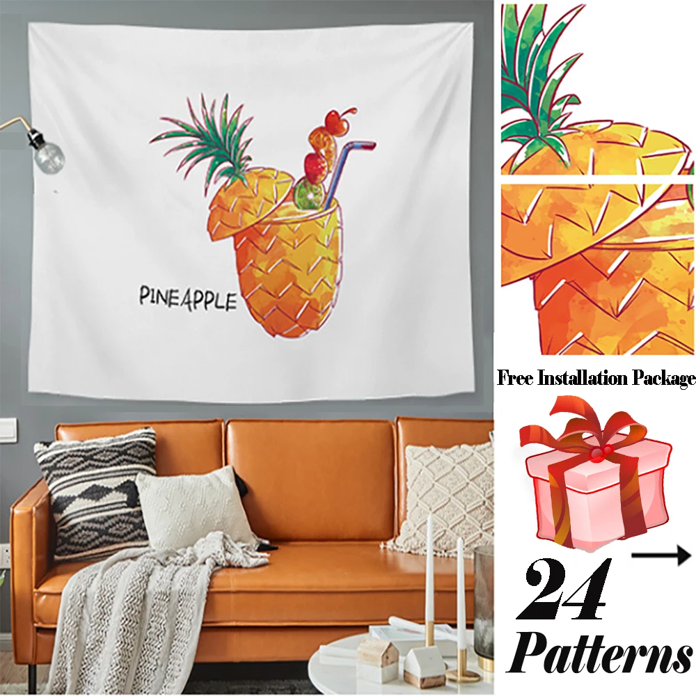 Настенный гобелен с растениями настенный Декор для дома Интернет знаменитости