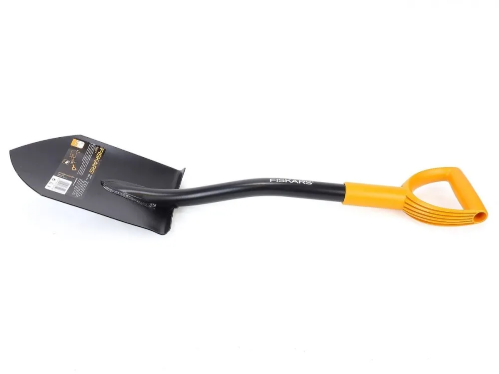 Лопата штыковая укороченная Fiskars Solid 1026667 | Инструменты
