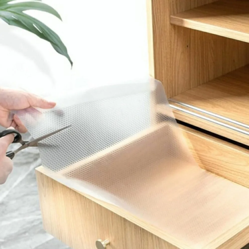 

Прозрачная Нескользящая стойка эва 10 метров, шкаф с выдвижным ящиком для внутренней ткани, моющаяся практичная многофункциональная фурнит...