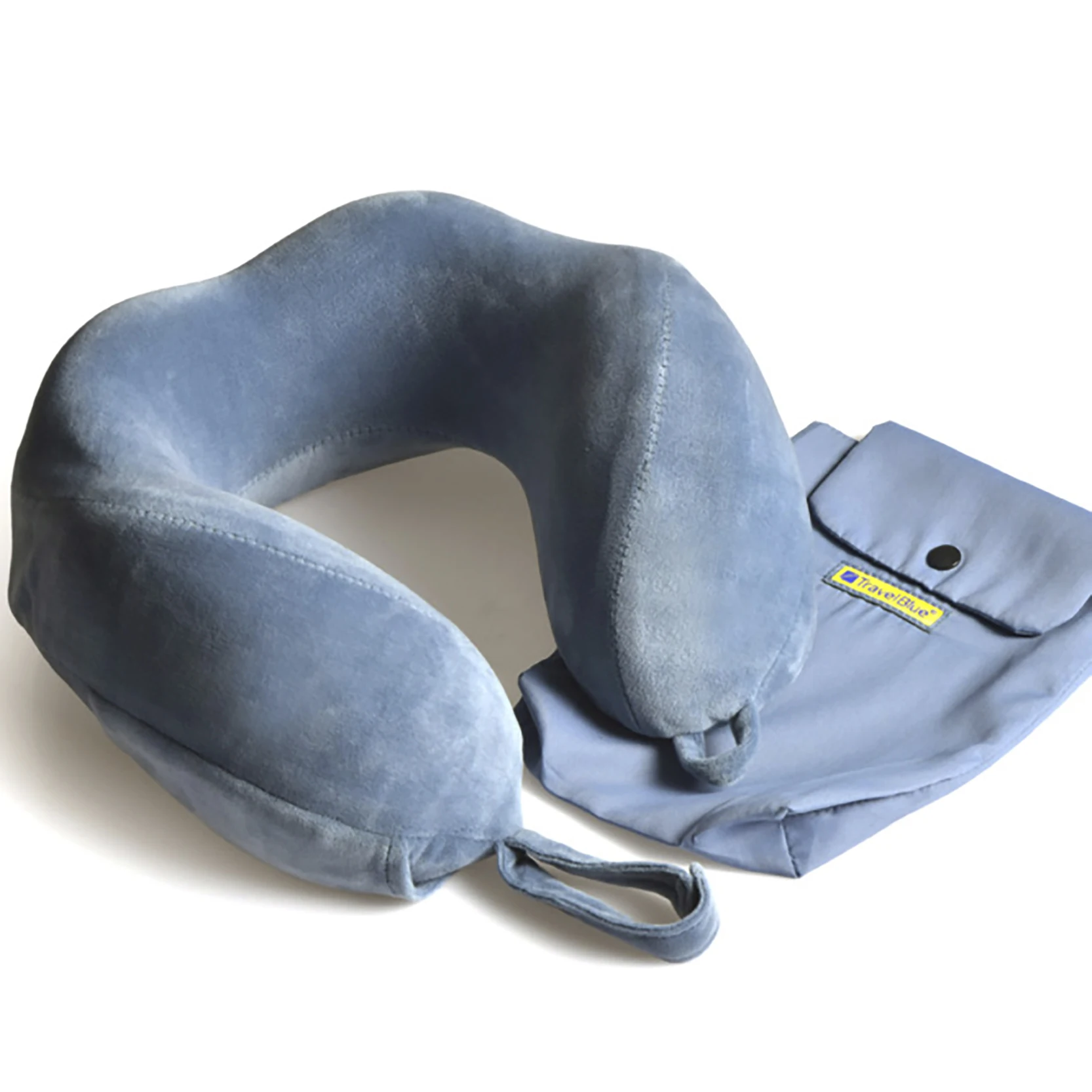 Подушка для путешествий с эффектом памяти Travel Blue Tranquility Pillow увеличенного размера