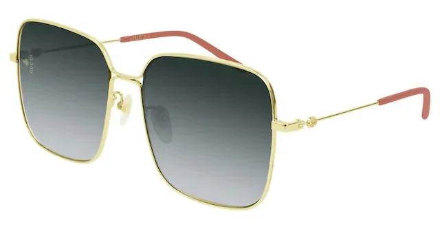 Gucci GG0443S 001 аккумулятор большой емкости 60 Для женщин солнцезащитные очки 375013710| |
