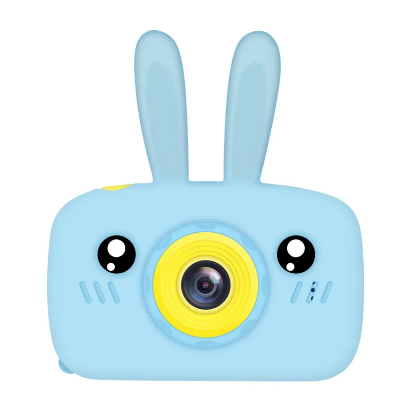 Blue rabbit Дети сфотографировать Камера Full HD 1080P Портативный цифрового видео Камера 2 дюймов ЖК-дисплей Экран Дисплей детей-ForKid обучения исследование - Color: Blue rabbit